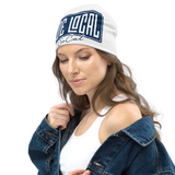 Joe Local SoCal Blue Original BIG logo All-Over Print Beanie
