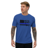 Joe Local "Thin Blue Line' Short Sleeve T-shirt