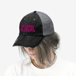 Joe Local Pink Original Logo Unisex Trucker Hat