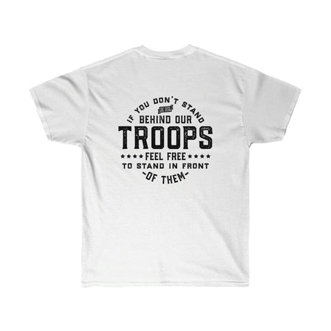 Joe Local Behind Our Troops Basic Unisex Ultra Cotton Tee